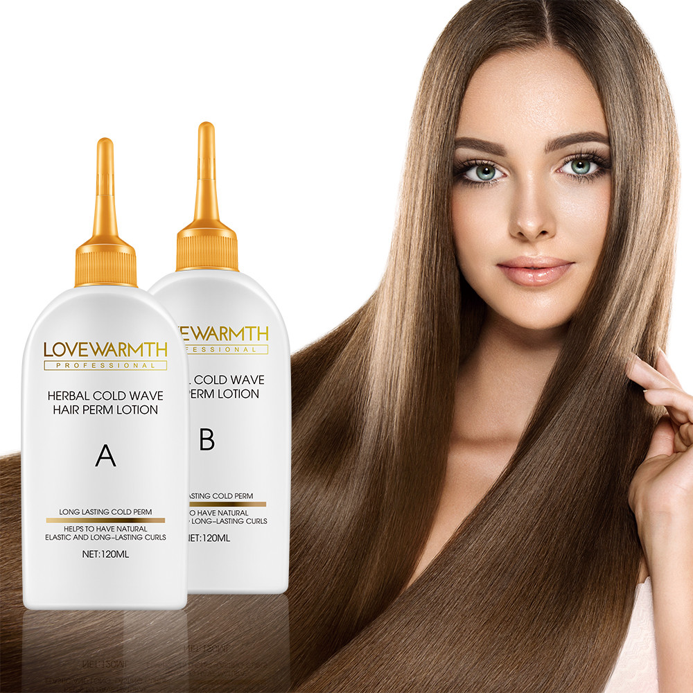 Salon 250ml Lovewarmth Perm tóc kỹ thuật số vĩnh viễn