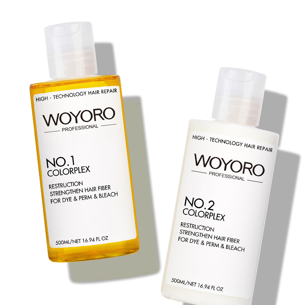 WOYORO Hair Colorplex Set Treatment For Dyed Permed Bleached Hair Restore Phục hồi tóc sáng bóng